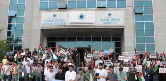 Batman Üniversitesi Öğrencileri Filistin İçin Dayanışma Gösterisine Destek Verdi
