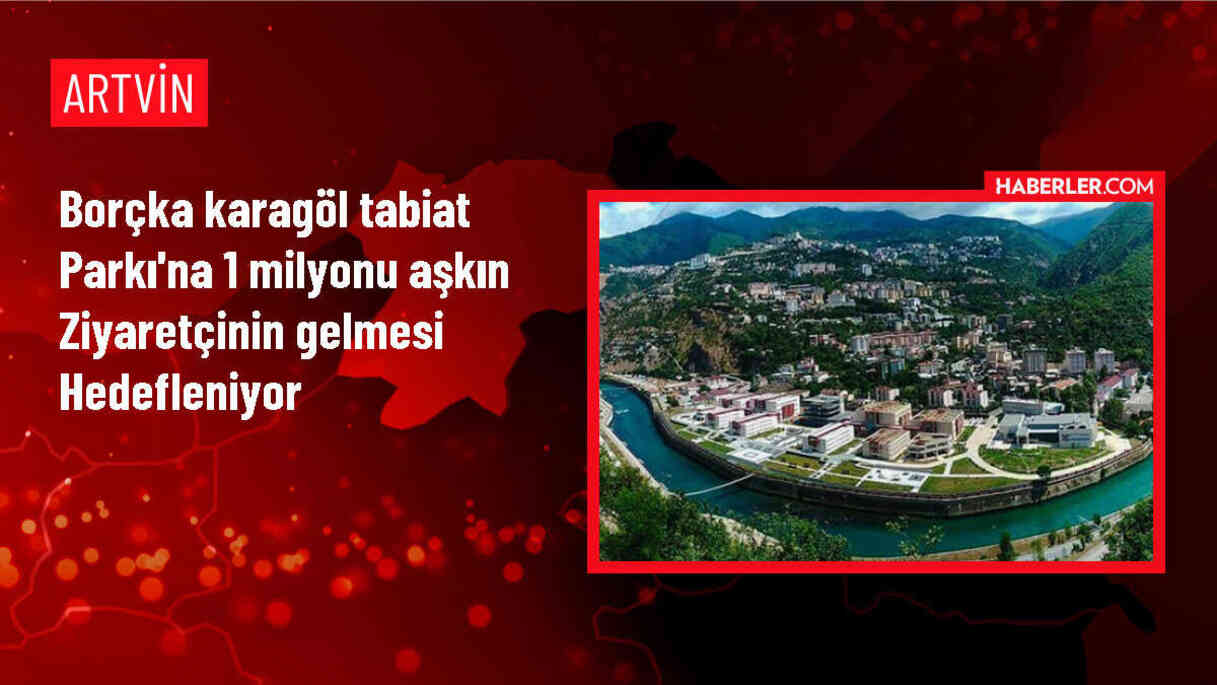 Artvin'de Borçka Karagöl Tabiat Parkı'na Yoğun İlgi