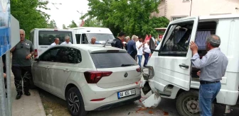 Malatya'da dört aracın karıştığı trafik kazasında 1 kişi yaralandı