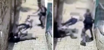 İsrail polisi Türk vatandaşını öldürme anı VİDEO izle!