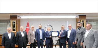 Kayseri Ziraat Odaları Başkanları Büyükşehir Belediye Başkanı'nı Ziyaret Etti