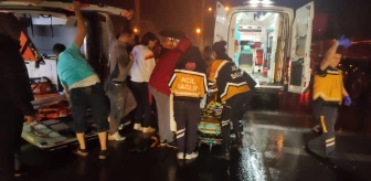 Samsun'da Ambulans Kaza Yaptı: 2 Yaralı