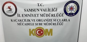 Samsun'da kaçakçılık operasyonu: 2 şüpheli gözaltına alındı