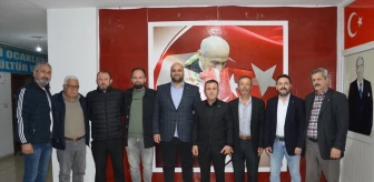 Türk Eğitim-Sen Samsun 2 Nolu Şube Başkanı MHP Havza İlçe Başkanlığını Ziyaret Etti