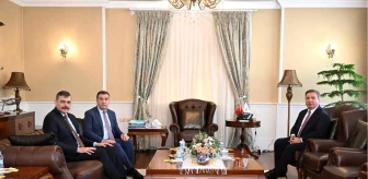 Erzincan ve Bayburt Valileri Erzurum'a ziyarette bulundu