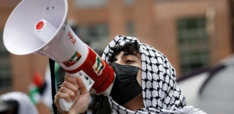 ABD'deki Üniversitelerde Öğrenciler Gazze'deki Savaşı Protesto Ediyor