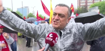 Ankara'da 1 Mayıs Tandoğan'da Kutlandı... 'Taksim Emekçilerindir, Hiçbir Şekilde Emekçilere Kapatılamaz'