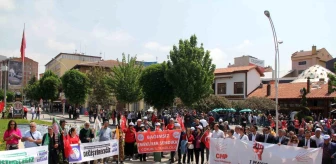 Çorum'da 1 Mayıs Emek ve Dayanışma Günü Kutlamaları