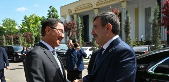 Cumhurbaşkanı Yardımcısı Cevdet Yılmaz, Özbekistan Başbakan Yardımcısı ve Ekonomi Bakanı ile Görüştü