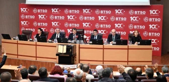 BTSO Nisan Ayı Meclis Toplantısı Gerçekleştirildi
