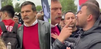 Erkan Baş'tan yürüyüşe müdahale eden polise tepki: Bana bağırma