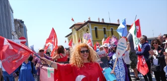 İzmir ve çevre illerde 1 Mayıs Emek ve Dayanışma Günü kutlandı