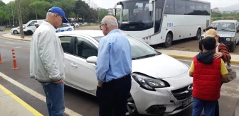 Kocaeli'de Otomobilin Bebek Arabasına Çarpması Sonucu 2 Yaşındaki Çocuk Yaralandı