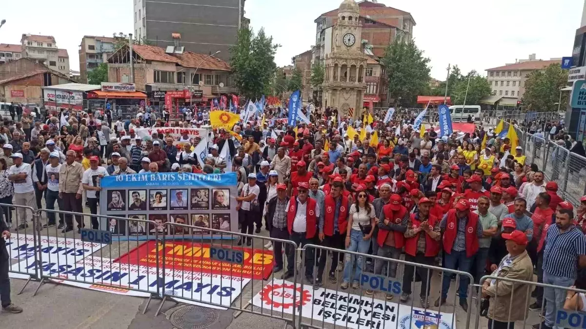 Malatya'da 1 Mayıs Emek ve Dayanışma Günü Kutlandı