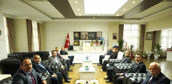 MHP Genel Başkan Yardımcısı Yaşar Yıldırım, Kızılcahamam Belediyesini ziyaret etti