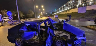 Ünye'de trafik kazası: 5 kişi yaralandı