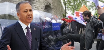 Yerlikaya'dan 1 Mayıs gösterilerinde görev yapan polislere teşekkür: Sizlerle iftihar ediyorum