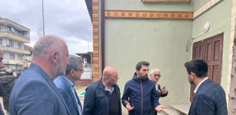 Yığılca'da Orhangazi Cami Kent Meydanı Projesi İçin Çalışmalar Devam Ediyor