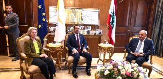 AB Komisyonu Başkanı Lübnan'a gitti