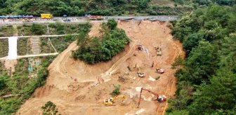 Çin'de Meizhou-Dabu otoyolunda heyelan: 48 kişi hayatını kaybetti