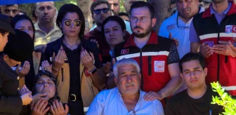 Şırnak'ta trafik kazasında şehit olan askerin duygusal anları