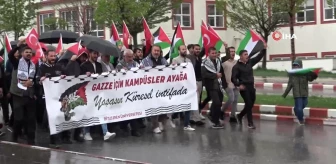 Bitlis Eren Üniversitesi öğrencilerinden Filistin için 10 günlük oturma eylemi