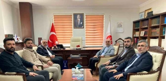Bursa Dini Yüksek İhtisas Merkezi Müdürü ve Eğitim Görevlileri İl Müftüsü'nü ziyaret etti