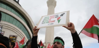 ESOGÜ Öğrencileri Filistin'e Destek İçin Yürüdü