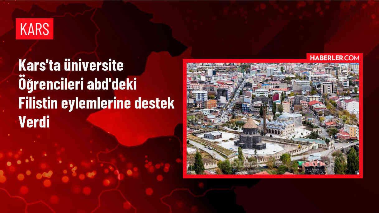 KAÜ Öğrencileri Filistin'e Destek İçin Basın Açıklaması Yaptı