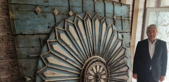Kastamonu'da tarihi evin tavan süslemesi sergileniyor
