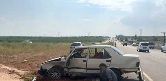 Gaziantep'te trafik kazasında 1 kişi yaralandı
