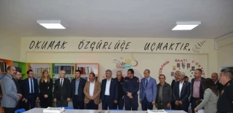 Tosya Sekiler Köyü İlk ve Ortaokulu'nda Kütüphane Açıldı
