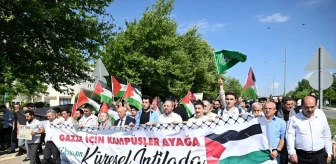 Türk Üniversite Öğrencileri Filistin'e Destek İçin ABD'deki Gösteriye Katıldı