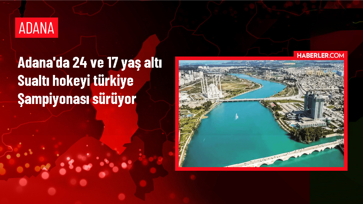 Adana'da 24 ve 17 Yaş Altı Sualtı Hokeyi Türkiye Şampiyonası devam ediyor