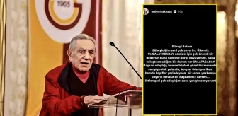 Ünlü oyuncu Aydemir Akbaş, Galatasaray başkan adayı Süheyl Batum'a tepki gösterdi