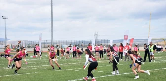 Bayrak Futbolu Kadınlar Türkiye Şampiyonası Afyonkarahisar'da başladı