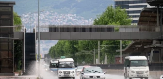 Bursa'da Sağanak Yağış Hayatı Olumsuz Etkiledi