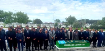 CHP'li Biga İl Genel Meclisi Üyesi Levent İrez İçin Cenaze Töreni Düzenlendi