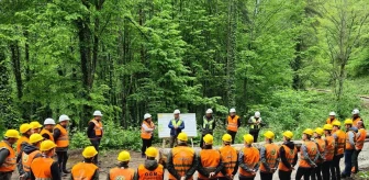 Düzce'de Orman İşçilerine Üretim ve Standardizasyon Tatbikatı