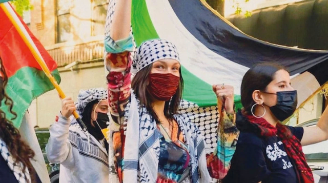 Gazze'ye destek veren Bella Hadid, baskılara dayanamayıp modelliği bıraktı
