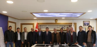 Havza'da tarım sektörü temsilcileri Belediye Başkanı Murat İkiz'i ziyaret etti