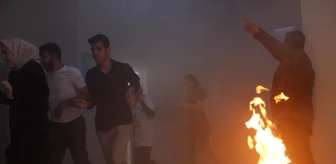Kayseri Üniversitesi öğrencilerine deprem ve yangın eğitimi verildi