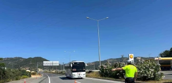 Antalya'da Turist Taşıyan Otobüsler Denetlendi