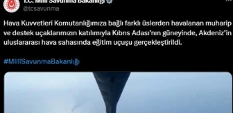 Türk Hava Kuvvetleri, Kıbrıs'ta eğitim uçuşu gerçekleştirdi