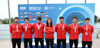 Türkiye Yıldız Milli Kano ve Kürek Takımı Azerbaycan'da 7 madalya kazandı