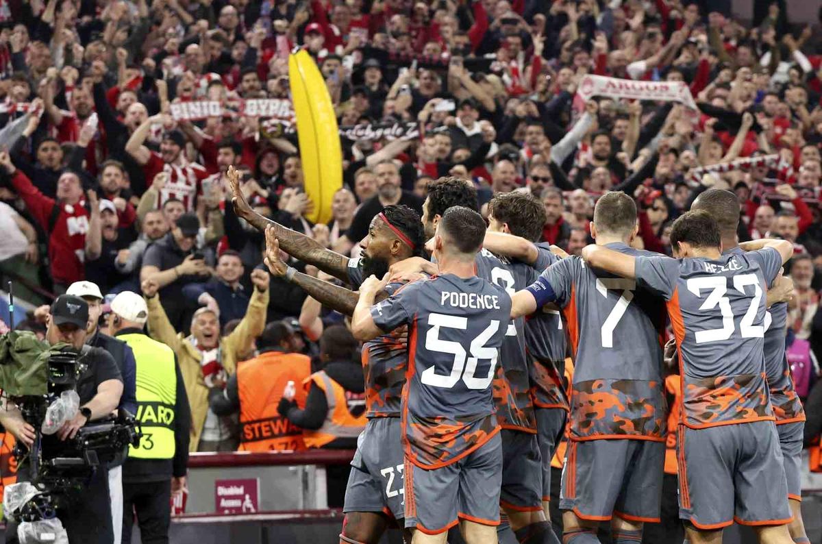Olympiakos, Aston Villa'yı mağlup ederek final için avantaj sağladı
