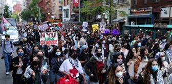 ABD'deki Üniversitelerde Filistin'e Destek Gösterileri Sürüyor