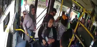 Antalya'da halk otobüsünde ücret tartışması