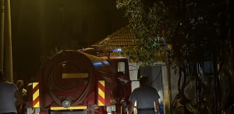 Antalya'da çıkan yangında bir kişi yaralandı