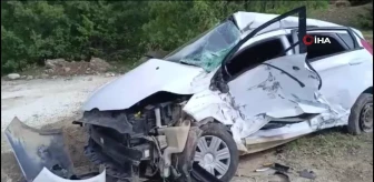 Cenaze yolunda otomobil şarampole uçtu: 3 kadın ağır yaralı